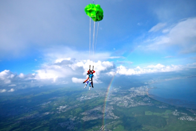  Abriendo el paracaídas 